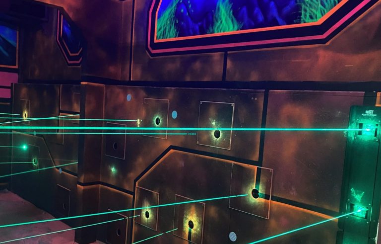 Laser Maze im Playworld Wien