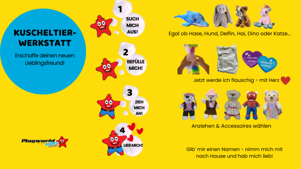 Kuscheltier Werkstatt