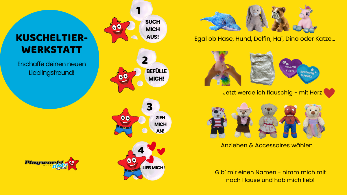 Kuscheltier Werkstatt